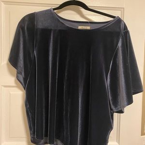 Madewelll Velvet Shirt